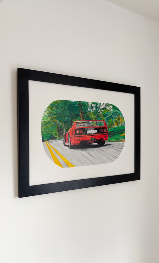 'F40' - Poster Print