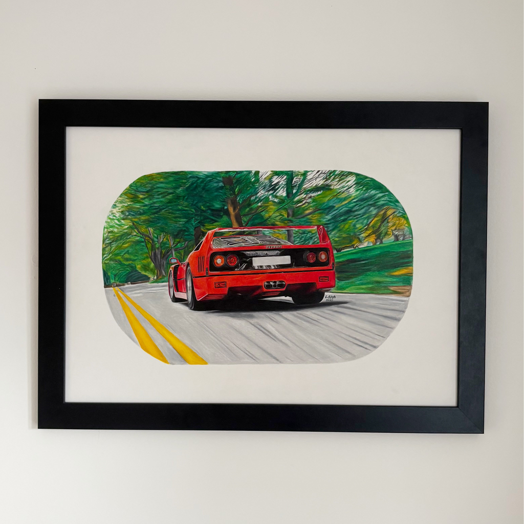 'F40' - Poster Print