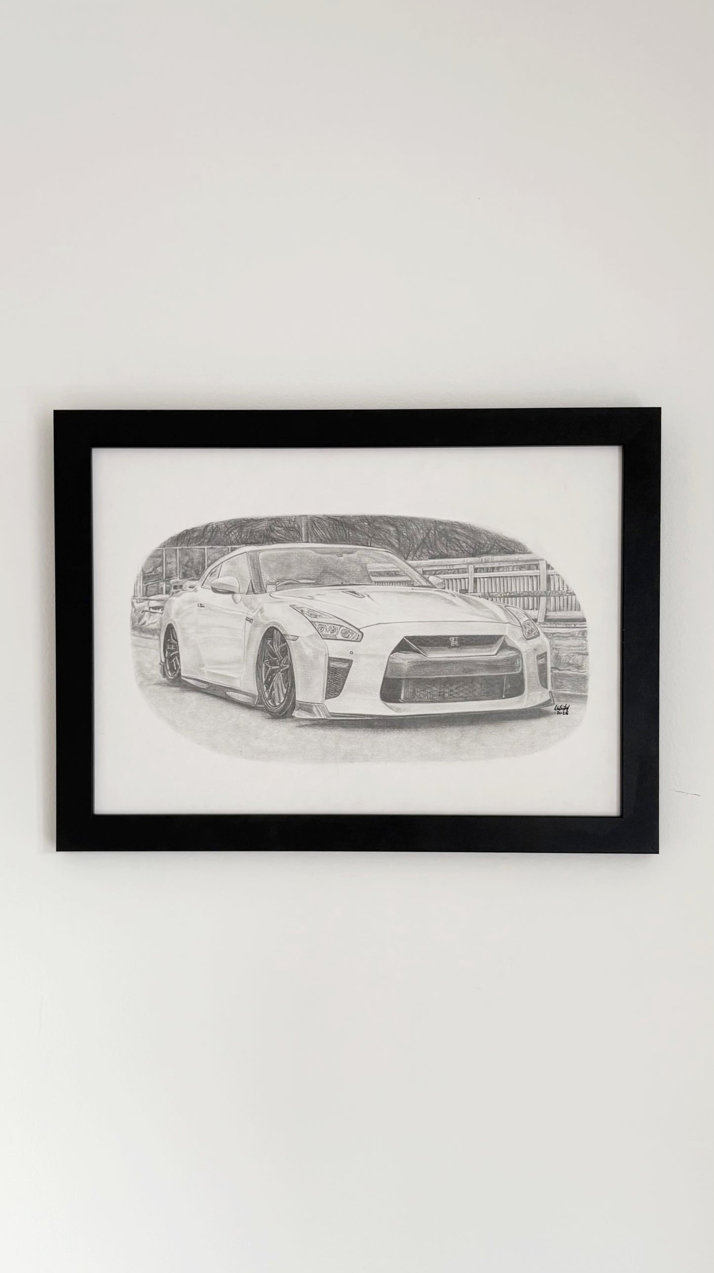 'GTR R35' - PRINT